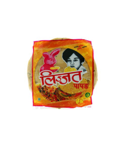 Lijjat Udad Papad Plain - 200g