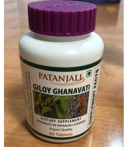 Patanjali Giloy Ghanavati - 60 Tablets