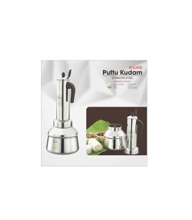 Jvl Puttu Kudam (Stainless Steel)
