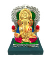 Ganesh idol (Design 2) - 1pc (Pooja Kit Included)