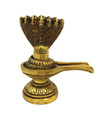Brass Shivaling Idol- 1pc