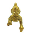Brass Krishna Idol- 1pc