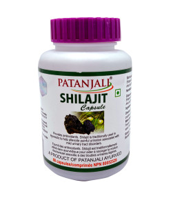 Patanjali Shilajit - 60 Capsules (BBE :19.11.2022)