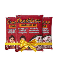 Khushboo Sona Masoori rice - 3x10kg