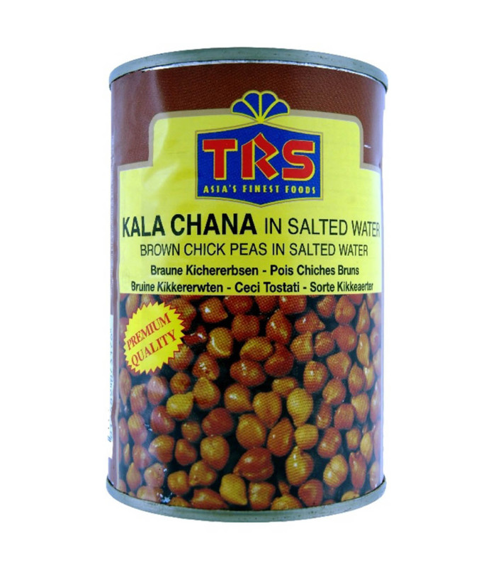TRS Brown Chickpeas Tin (Kala Chana) - 400g TRS Brown Chickpeas Tin (Kala Chana) - 400g
