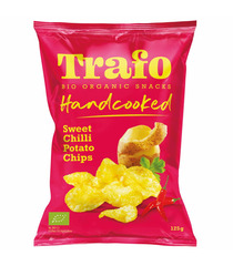 Trafo Süß-Chili-Kartoffelchips (Bio) – 125g (BBE : 24.11.2023)