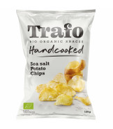 Trafo Sea Salt Potato Chips (Bio) - 125g (BBE : 15.12.2023)