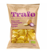 Trafo Sea Salt & Vinegar Potato Chips (Bio) - 125g (BBE : 15.12.2023)