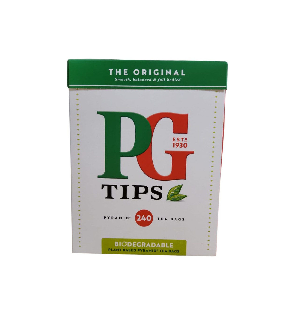 PG Tips Tea Original Giant Box (Pack of 240 Pyramid Tea Bags) 696g –  International Food Shop