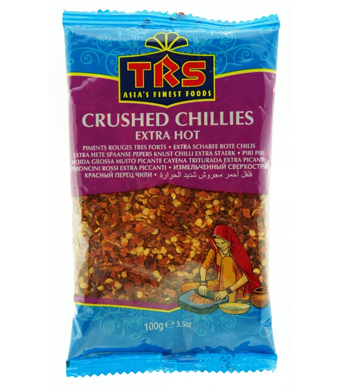 TRS Crushed Red Chillies (Extra Hot) - 100g TRS Crushed Red Chillies (Extra Hot) - 100g