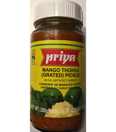 Priya Mango THOKKU (grated) Pickle - 300g