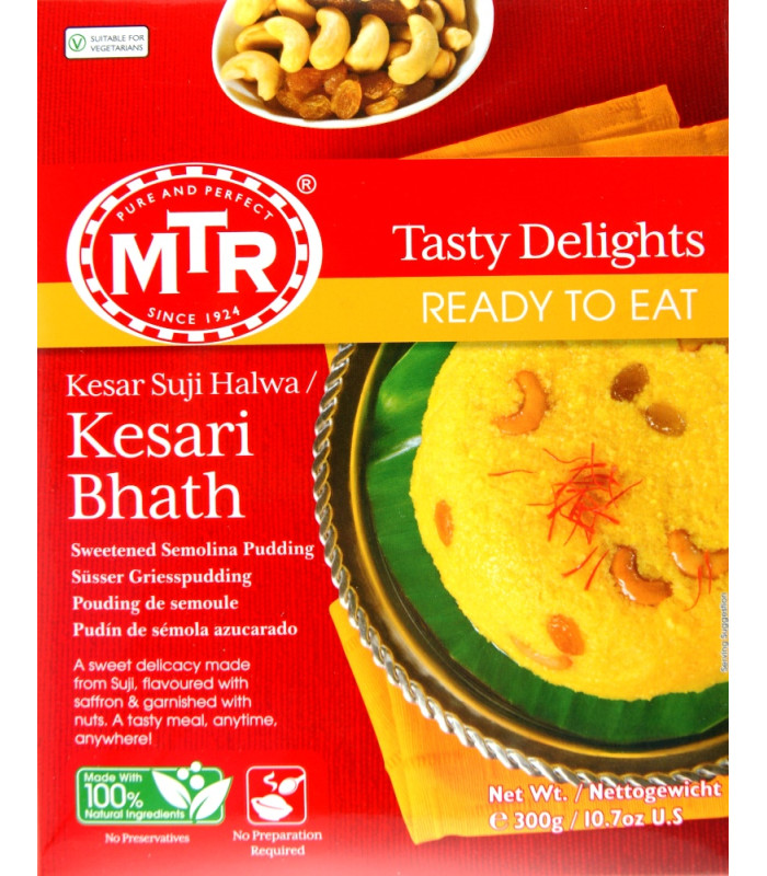 MTR Kesaribhath (Sweet Suji Halwa) - 300g MTR Kesaribhath (Sweet Suji Halwa) - 300g