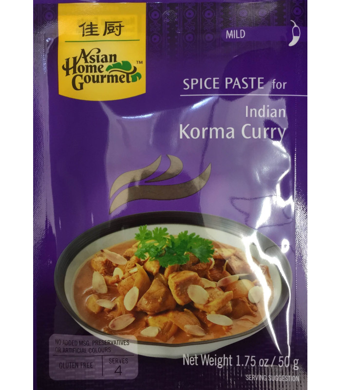 AHG Indian Korma Curry Paste - 50g AHG Indian Korma Curry Paste - 50g