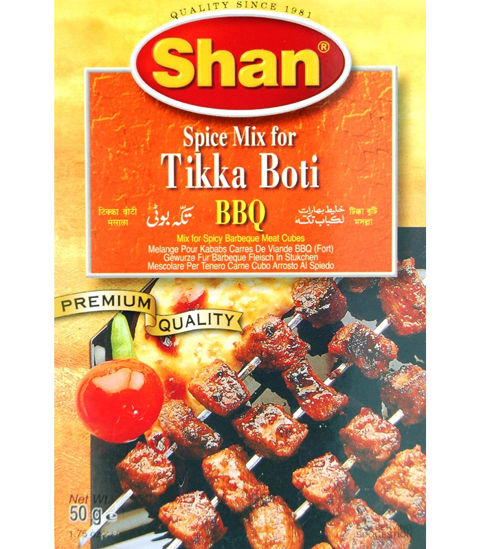 Shan Tikka Boti BBQ Mix - 50g Shan Tikka Boti BBQ Mix - 50g