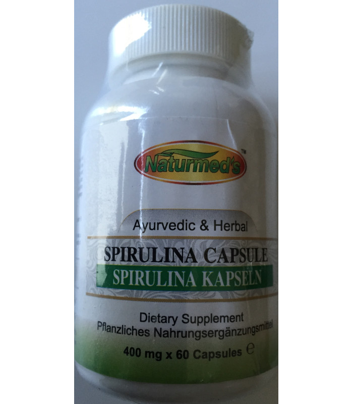 Naturmeds Spirulina Capsule - 60 Capsules Naturmeds Spirulina Capsule - 60 Capsules