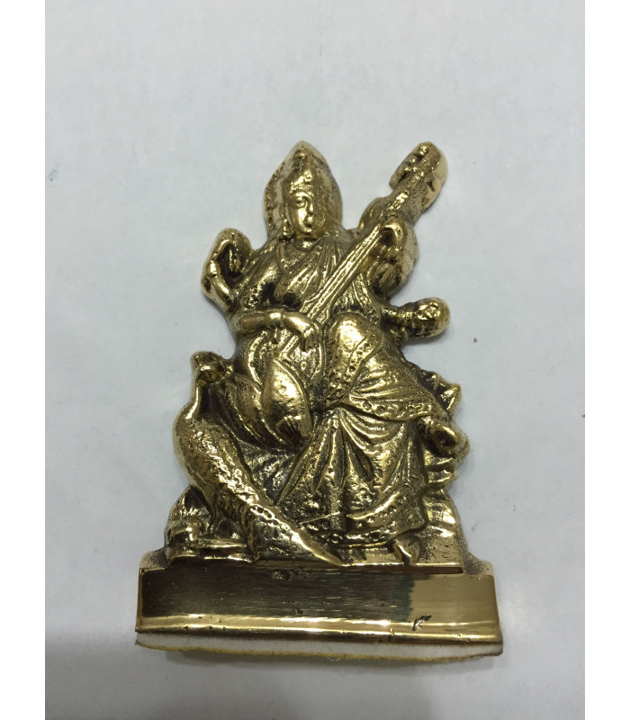 Goddess Sarasvati (metal) Goddess Sarasvati (metal)