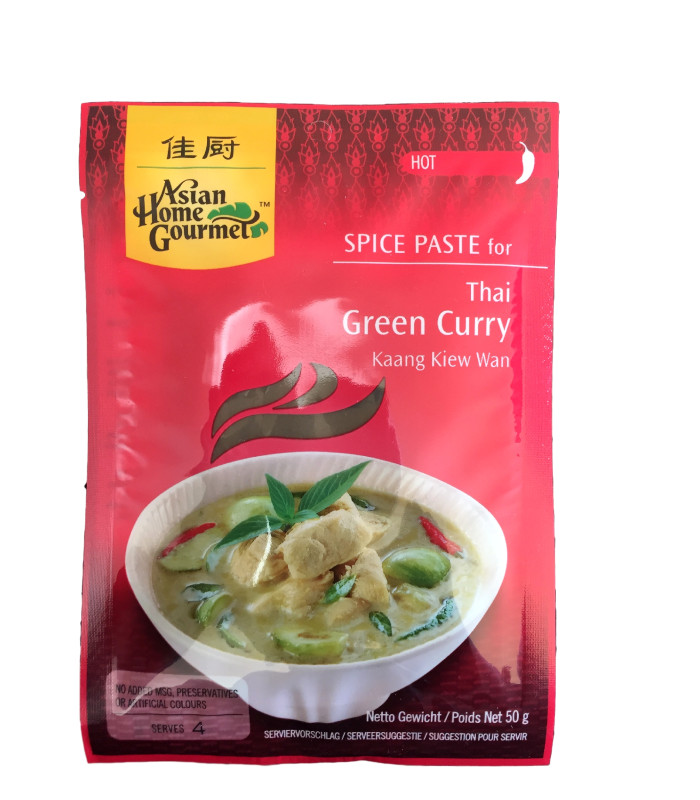 AHG Thai Green Curry Paste (Kaang Kiew Wan) - 50g AHG Thai Green Curry Paste (Kaang Kiew Wan) - 50g