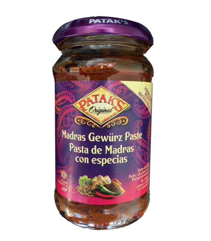 Pataks Madras Spice Paste - 283g Pataks Madras Spice Paste - 283g