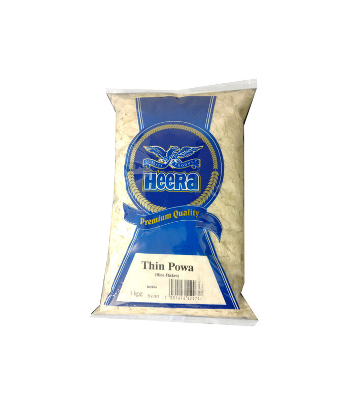 Heera Thin Rice Flakes (Powa) - 1kg Heera Thin Rice Flakes (Powa) - 1kg