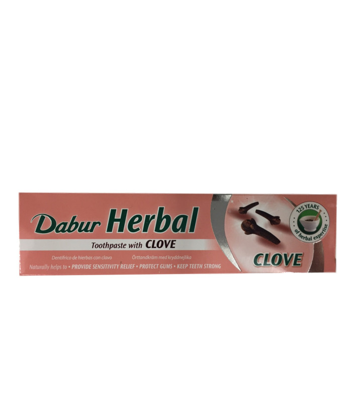 Dabur Clove (Herbal Toothpaste) - 100ml Dabur Clove (Herbal Toothpaste) - 100ml