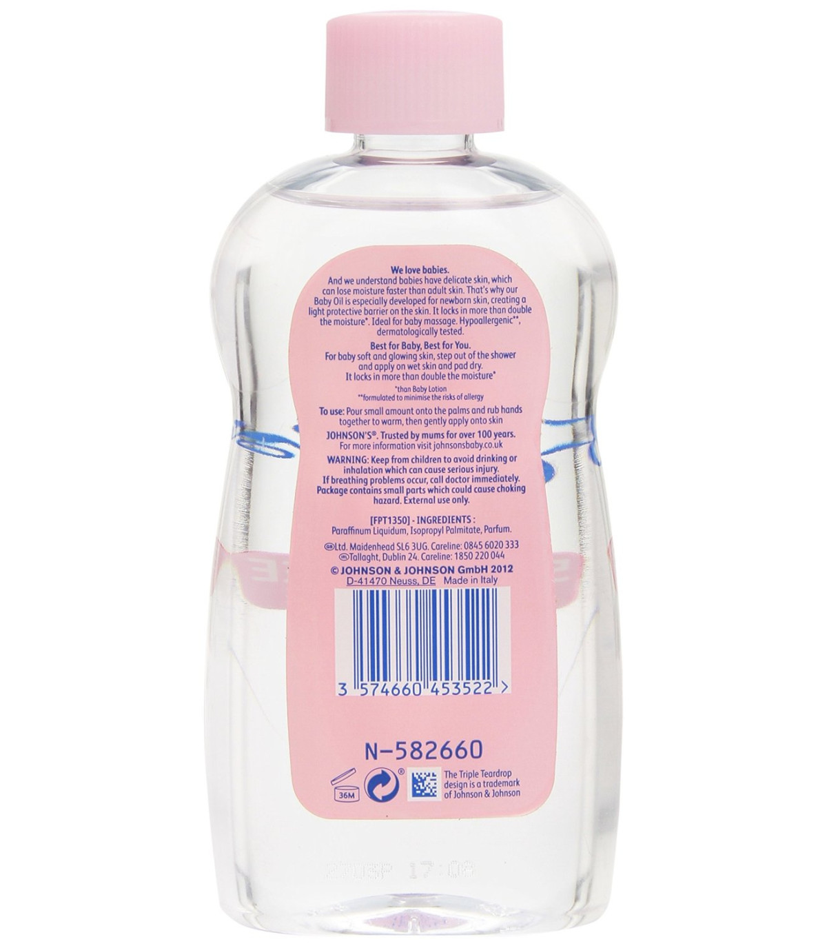 Johnson's Baby Baby Oil 200ml Online at Best Price, Baby Oil