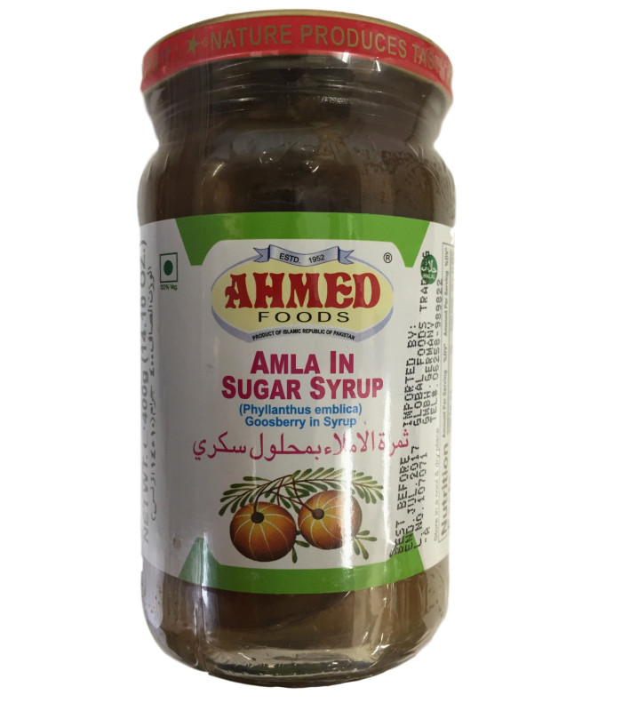 Ahmed Amla in Sugar Syrup - Amla Murabba - 400g Ahmed Amla in Sugar Syrup - Amla Murabba - 400g