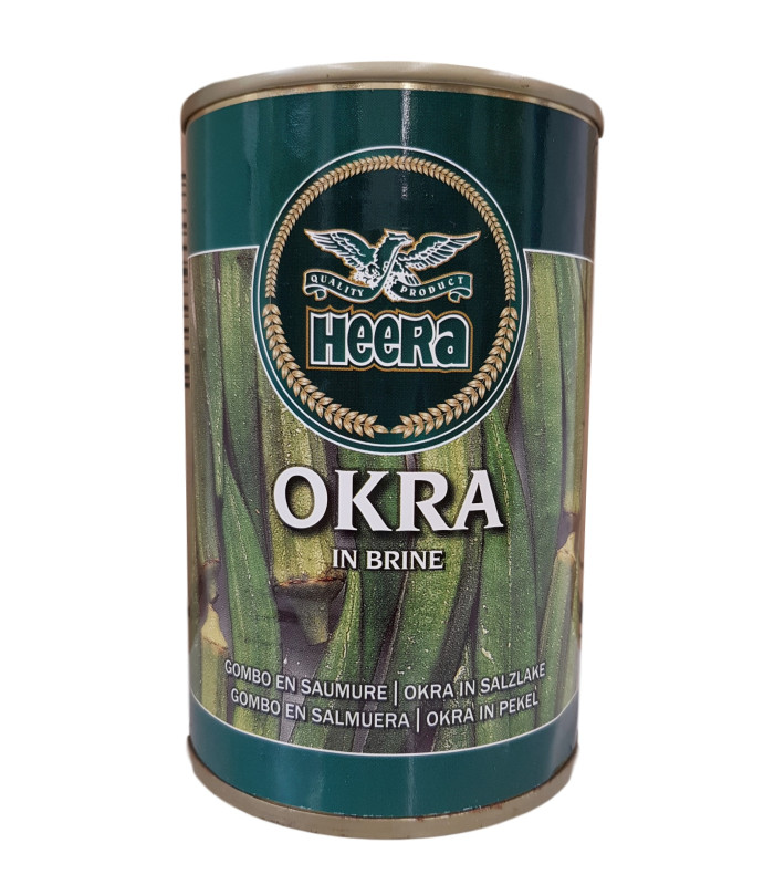 Heera Okra in Brine Tin - 400g Heera Okra in Brine Tin - 400g