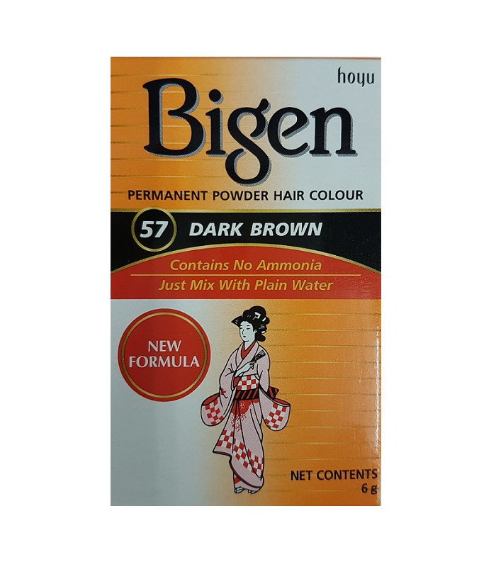 Bigen Hair Color - Dark Brown - 6g Bigen Hair Color - Dark Brown - 6g