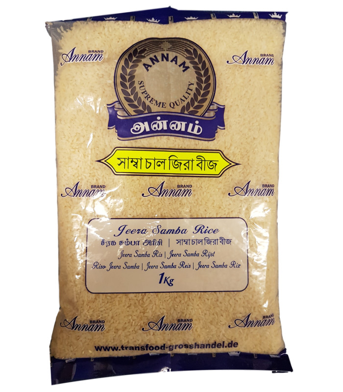Annam Jeera Samba Rice - 1kg Annam Jeera Samba Rice - 1kg