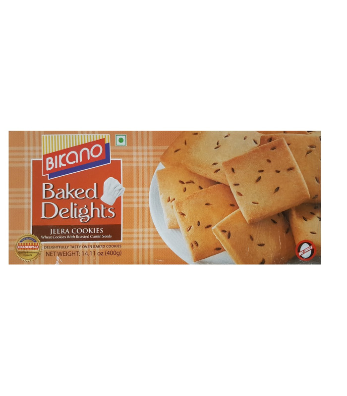 Bikano Jeera Cookies - 400g Bikano Jeera Cookies - 400g