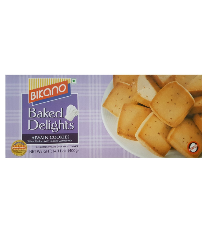 Bikano Ajwain Cookies - 400g Bikano Ajwain Cookies - 400g
